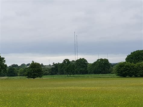 Wychbold Radio Masts From Hanbury Park Jeff Gogarty Cc By Sa 2 0