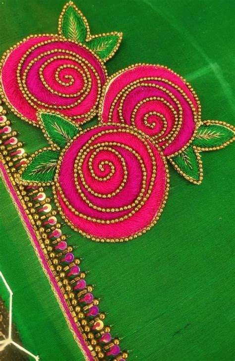 Pin By Arunachalam On Ariorke Hand Embroidery Design Patterns Simple