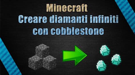 Come Creare E Avere Diamanti INFINITI Su Minecraft Trasformando La