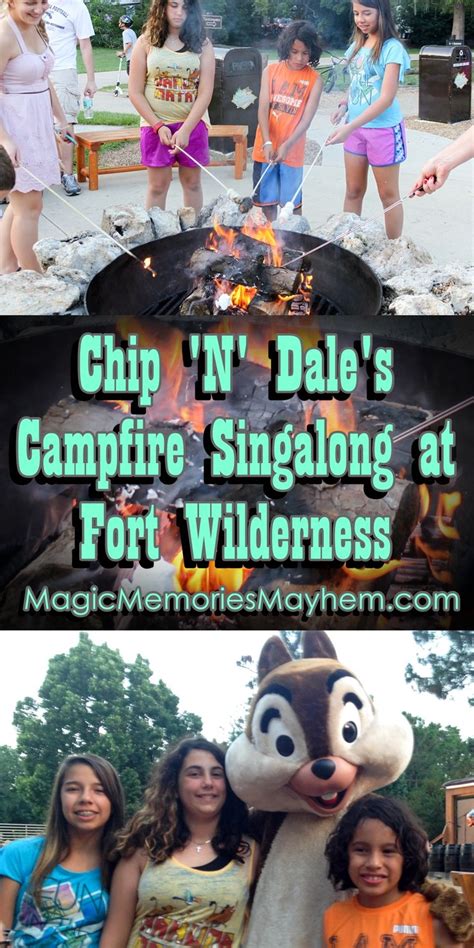 Chip N Dale S Campfire Sing A Long At Disney S Fort Wilderness