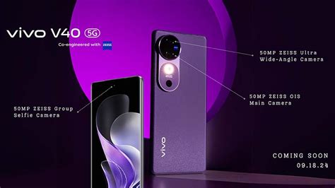 Ready For Epic Shots Vivo V40 Brings Three 50MP ZEISS Cameras To Your