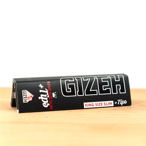 Gizeh Black King Size Slim Tips Online Kaufen Herba Di Berna