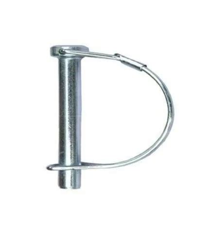 Silver Inches Gram Galvanized Polished Finish Steel Pto Lock Pin