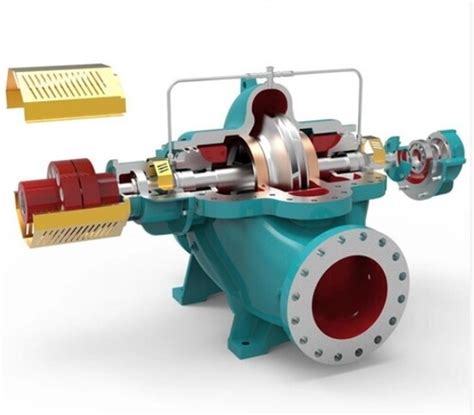 Single Stage Double Suction Centrifugal Pump Circulating Water Pump