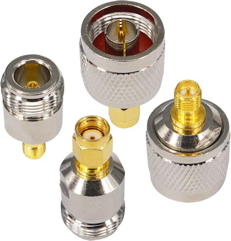 Amazon Goupchn N To Rp Sma Connectors Kit Rf Coax Coaxial Reverse