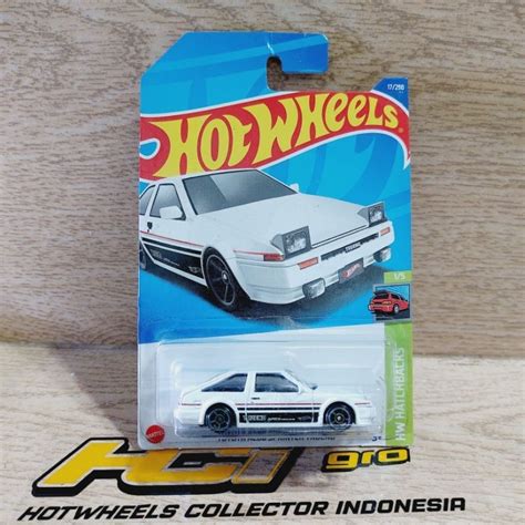 Jual Hot Wheels Toyota Ae86 Sprinter Trueno Putih Shopee Indonesia