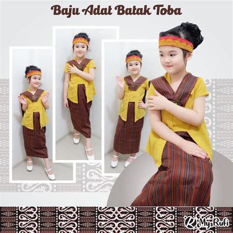 Jual Baju Adat Anak Batak Toba Murah Shopee Indonesia