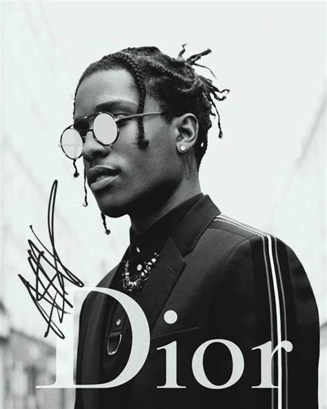 Asap Rocky Travis Scott Rapper Signed Fashion Icon Photo | Etsy