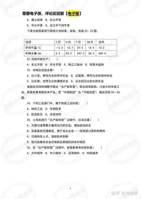 2023初中会考地理生物结业考试重点卷 想要获得好成绩 认真做 仅存2天 知乎