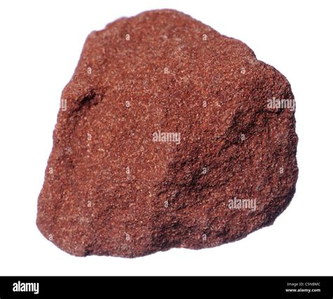 Red Sandstone UK Sedimentary Rock Stock Photo Alamy