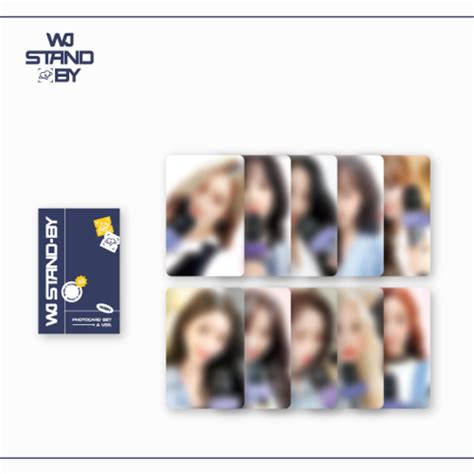 Wjsn Wj Stand By Official Md A Ver Photocard Set A