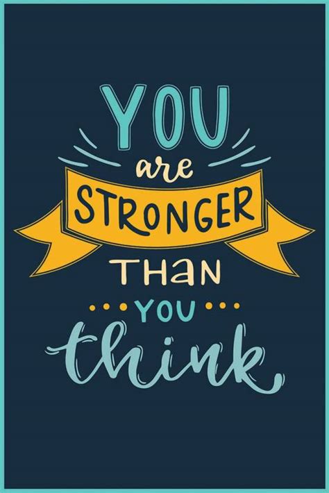 You Are Stronger Than You Think Gym Poster Hd Motivational Wall