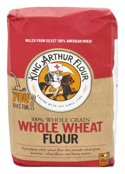 King Arthur Traditional Whole Wheat Flour 5 Lb Wheat Flours And Meals Grocery