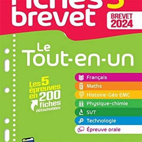 Stream T L Charger Ebook Fiches Brevet Le Tout En Un Du Brevet