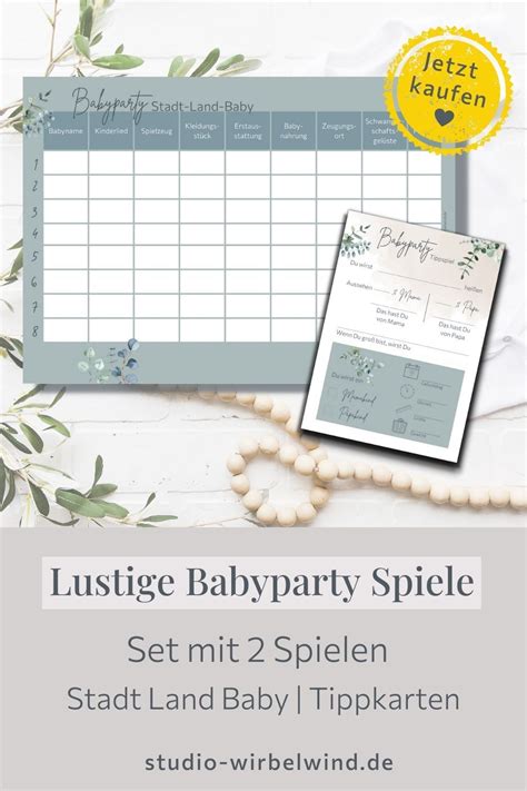 Kreative Spiele Mit Spa Garantie F R Deine Babyparty M Dchen Oder