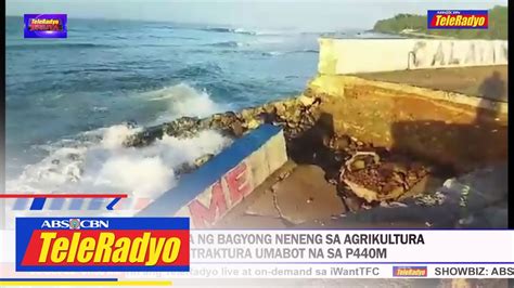 Ndrrmc Pinsala Ng Bagyong Neneng Sa Agrikultura At Imprastraktura