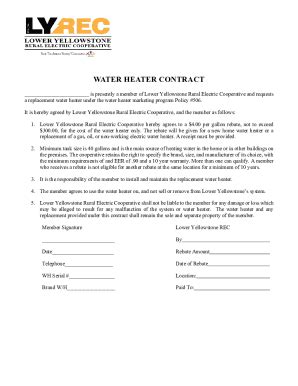 Fillable Online Regulations On Placement Of Hot Water Heatershunker Fax