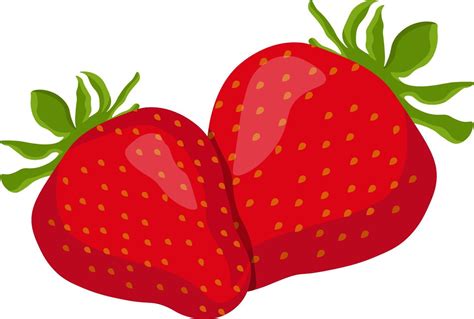 White Strawberry Vector Art Icons And Graphics For Free Download