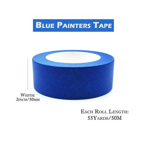 Blue Painters Tape 2 Inch Blue Painters Masking Tape Bulk For Multi