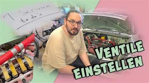 Ventile VERSTELLT 1 Service am NEUEN Motor Überraschungen