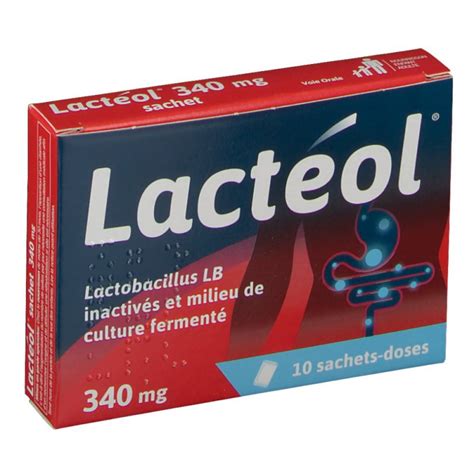 Lacteol 340mg 10 Sachets Poudre