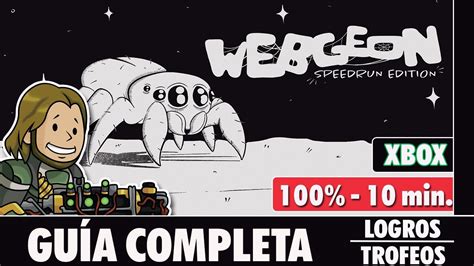 WEBGEON SPEEDRUN EDITION Guía completa LOGROS TROFEOS YouTube