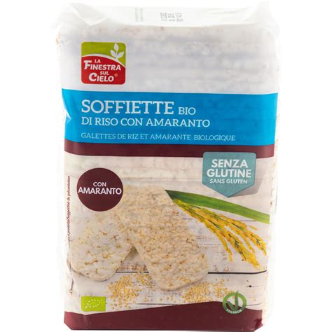 Gallette Soffiette Di Riso Con Amaranto LA FINESTRA SUL CIELO