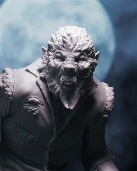 Wolfman 3d Print Files Paul Braddock