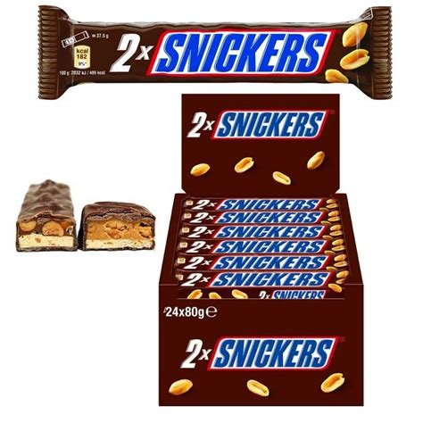 Snickers Barre Chocolat Caramel Snicker Barre Chocolatée Snickers