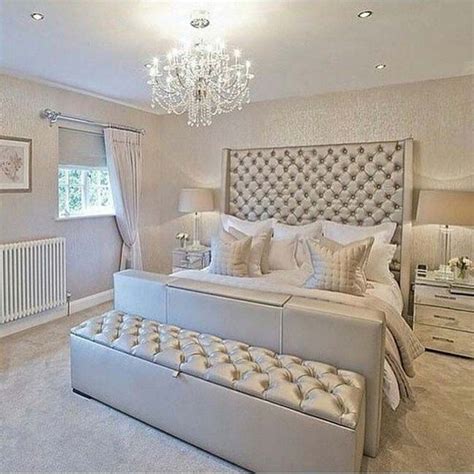 15 Glamour Silver Bedroom Designs Silver Bedroom Luxurious Bedrooms Bedroom Inspirations