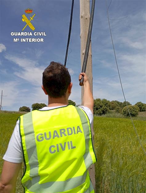 La Guardia Civil Detiene A Dos Personas Por Robo De Cable De Cobre