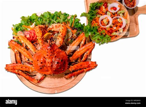 King Crab Dinner Stock Photos And King Crab Dinner Stock Images Alamy