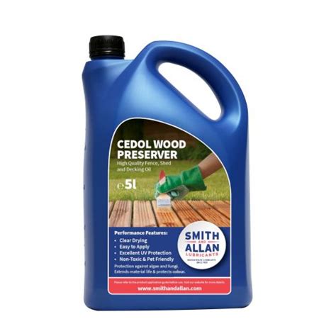 Smith & Allan Cedol Wood Preserver & Decking Oil | Smith And Allan