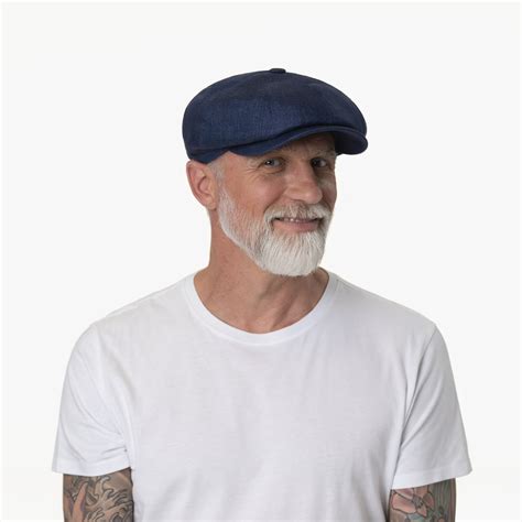 Hatteras Classic Leinen Flatcap By Stetson 99 00