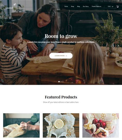 Charming Kitchen Shopify Themes For Selling Bakeware Dinnerware And