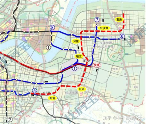 杭州地铁四期规划出炉！16条地铁齐发！快看哪些区域将受益！ 知乎
