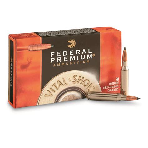 Federal Premium Vital Shok Winchester Magnum Trophy Copper Bt