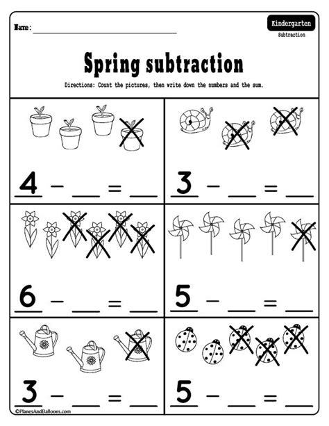 Spring Kindergarten Worksheets Pack Perfect For Your Spring Theme Spring Worksheets