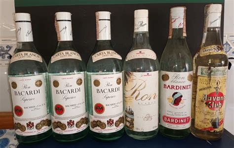 3 X Bacardi Carta Blanca Continente Blanco Bardinet Catawiki