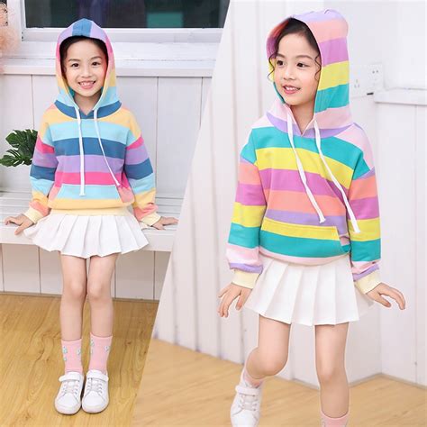 Jual DISKON 11 11 Heybaby RAINBOW SWEATER Atasan Baju Anak Perempuan