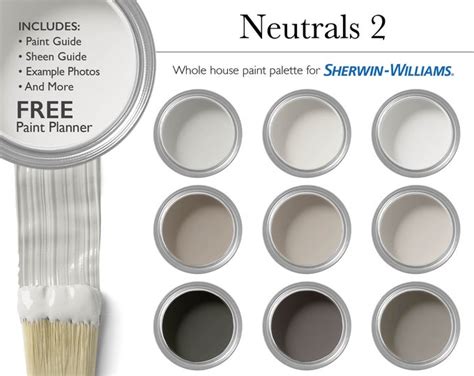 Behr Neutral Paint Color Palette Whole House Paint Palette For Real