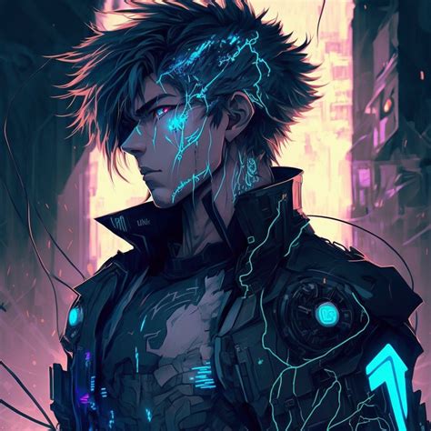 Cyberpunk Men Cyberpunk Anime Cyberpunk Aesthetic Arte Cyberpunk The