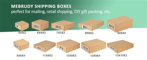 Amazon Mebrudy X X Inches Shipping Boxes Pack Of Small