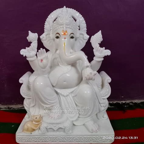 Ganesh Marble Murti For Home Ganesh Statue Manufacturer