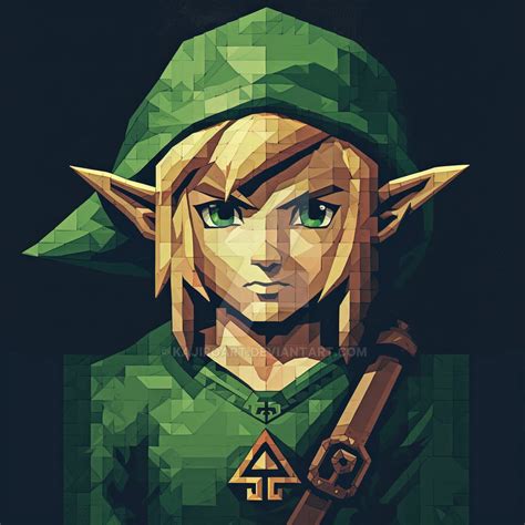 Zelda 8bit Fan Art By Kajiroart On Deviantart