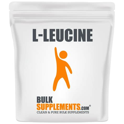 BulkSupplements.com L-Leucine Powder - BCAAS Amino Acids Powder ...