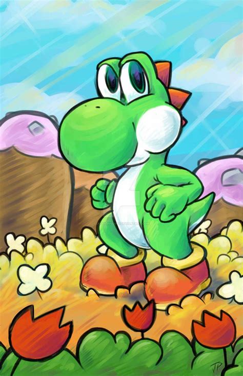 Yoshi By Jugglingdino On Deviantart Yoshi Super Mario Games Super