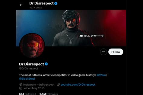 Doctor Disrespect Height How Tall Is He Howchimp