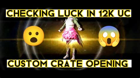 CUSTOM CRATE OPENING NEW CUSTOM CRATE OPENING FOREST ELF SET PUBG