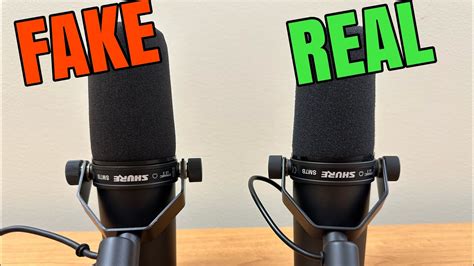 Fake Shure SM7B Or Real Watch Before You Buy YouTube